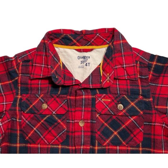 OshKosh Toddler Button Up Shirt 4T - Picture 3 of 3
